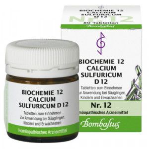 BIOCHEMIE 12 Calcium sulfuricum D 12 Tabletten