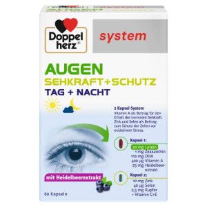 DOPPELHERZ Augen Sehkraft+Schutz system Kapseln