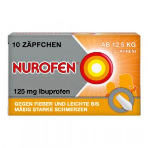 NUROFEN Junior 125 mg Zäpfchen