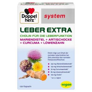 DOPPELHERZ Leber Extra system Kapseln